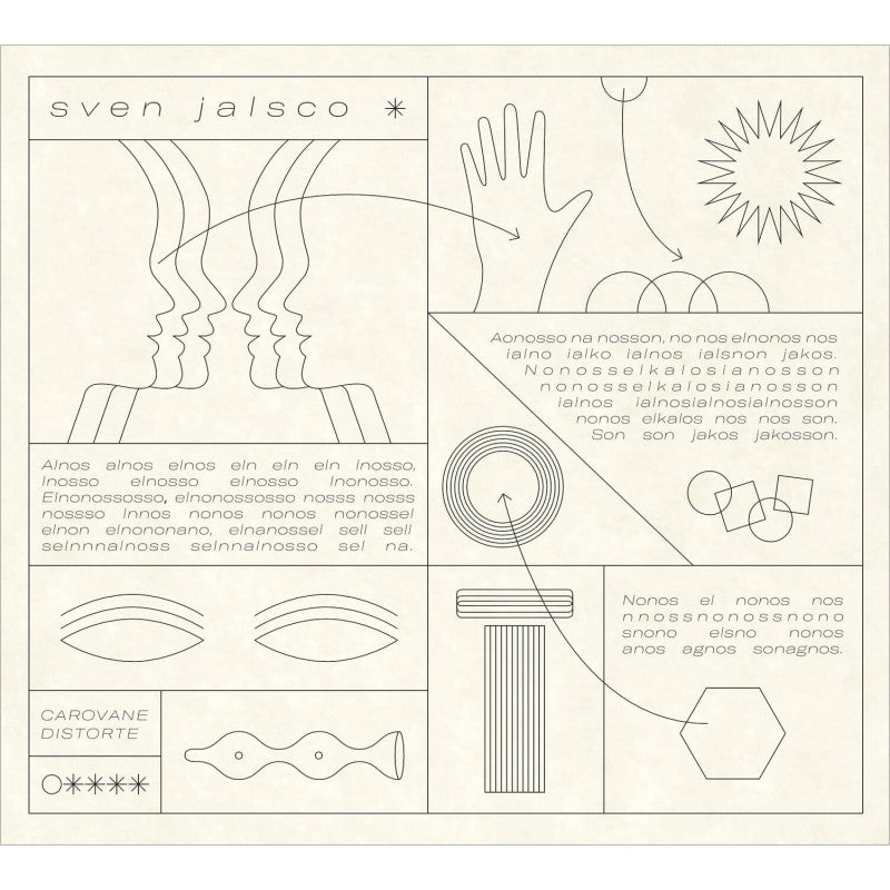 Pochette de : CAROVANE DISTORTE - SVEN JALSCO (CD)