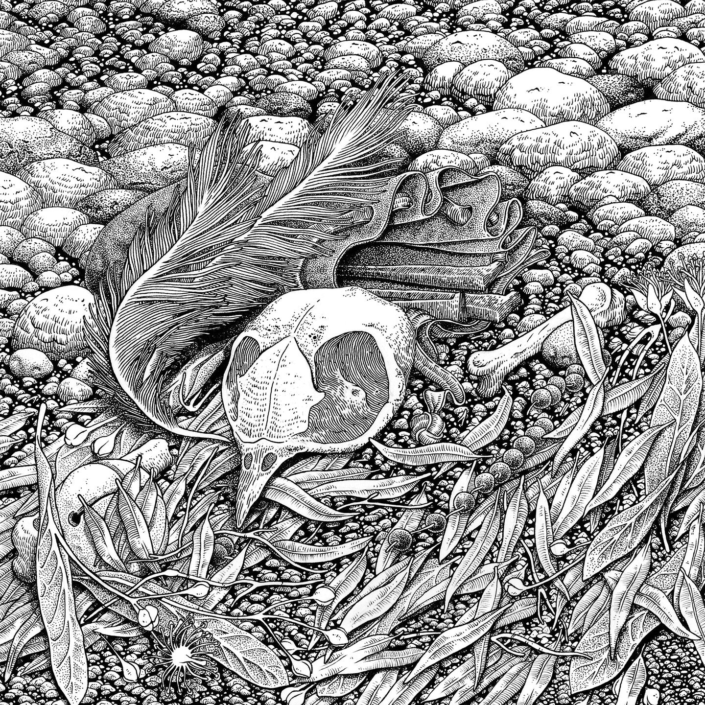 Pochette de : BONES - LE BOHNEURT (VINYLE 33T)