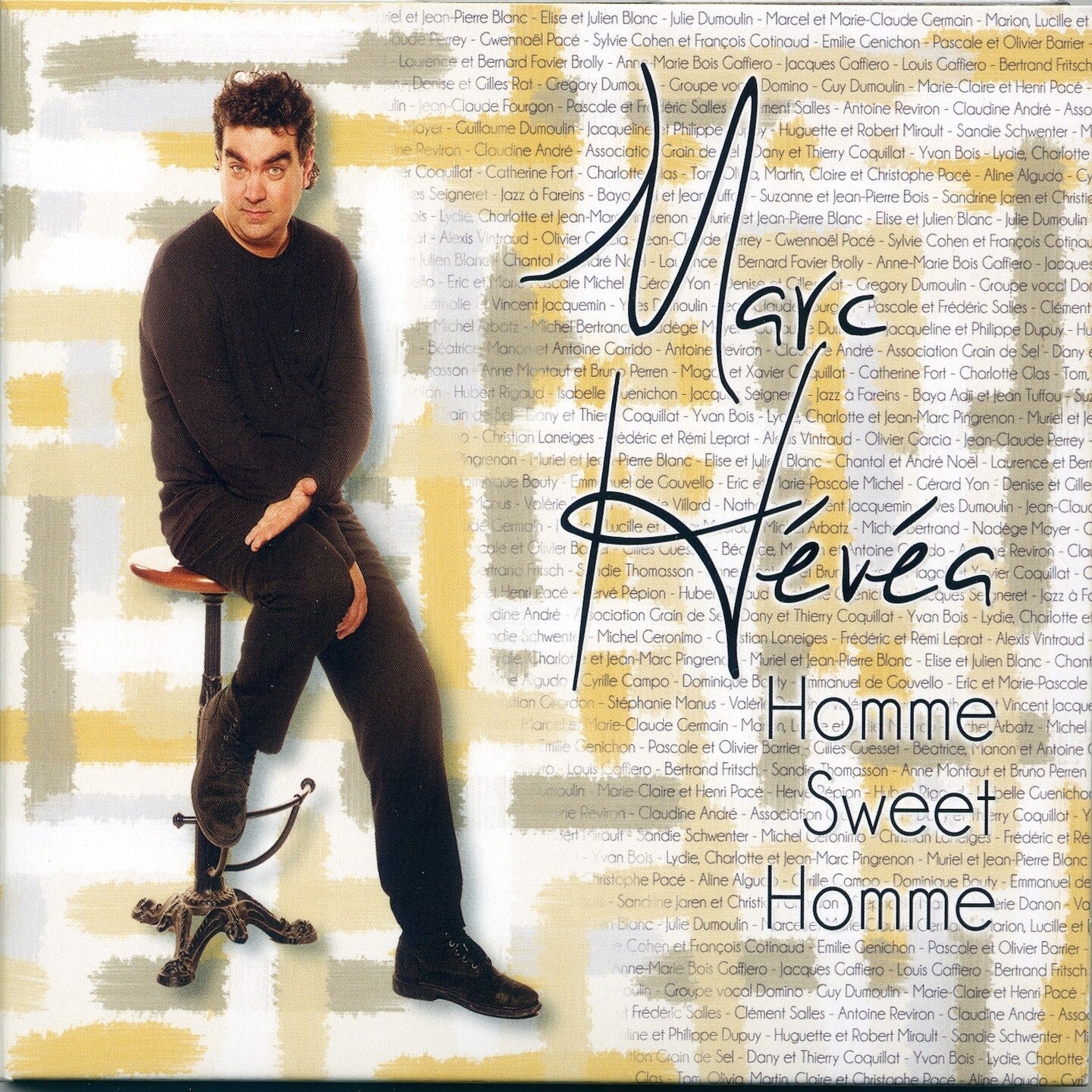 Pochette de : HOMME SWEET HOMME - MARC HÉVÉA (CD)