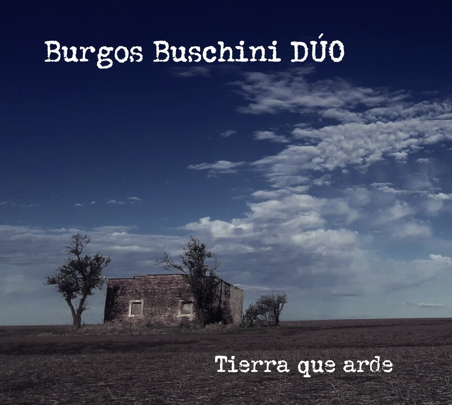 Pochette de : TIERRA QUE ARDE - BURGOS BUSCHINI DUO (CD)