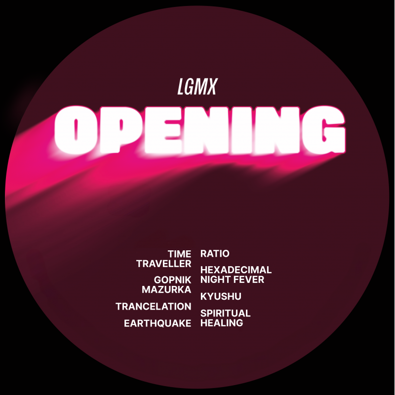 Pochette de : OPENING - LGMX (CD)