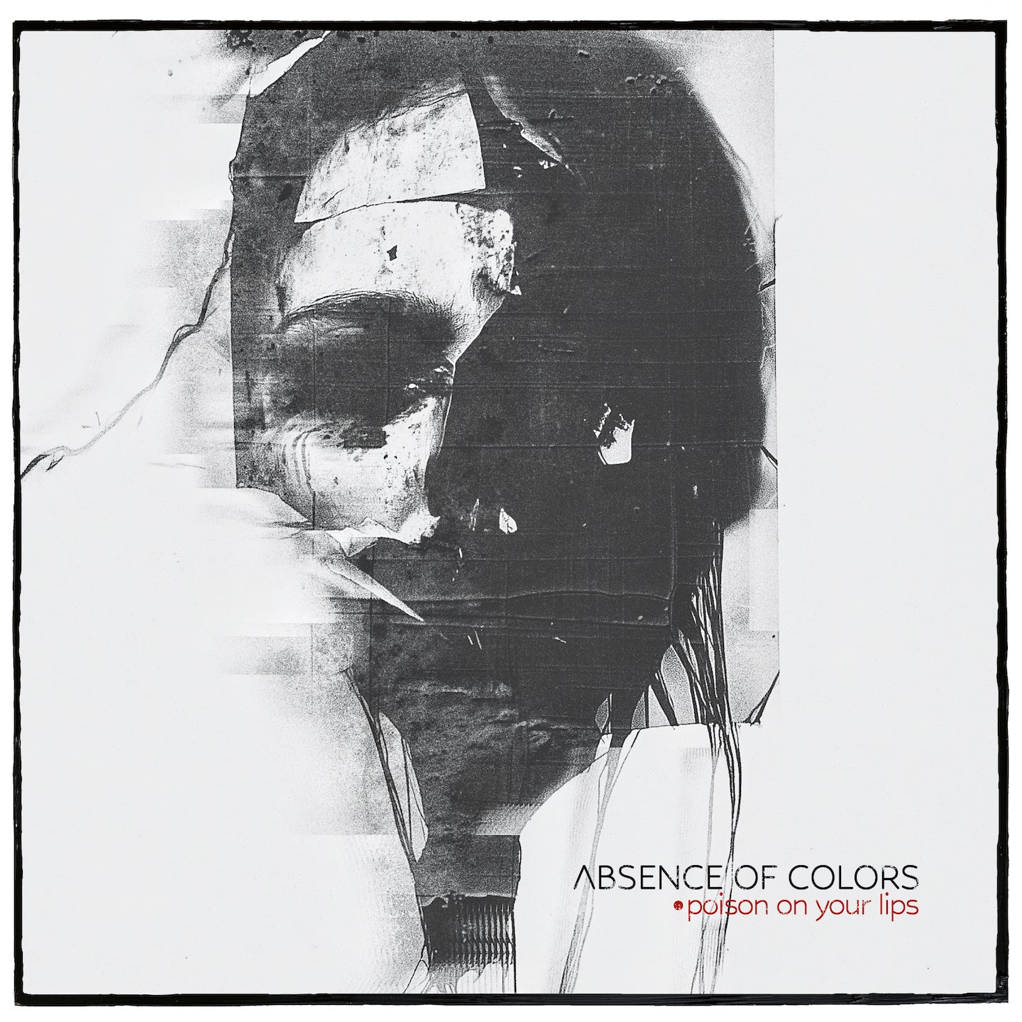 Pochette de : POISON ON YOUR LIPS - ABSENCE OF COLORS (VINYLE 33T)