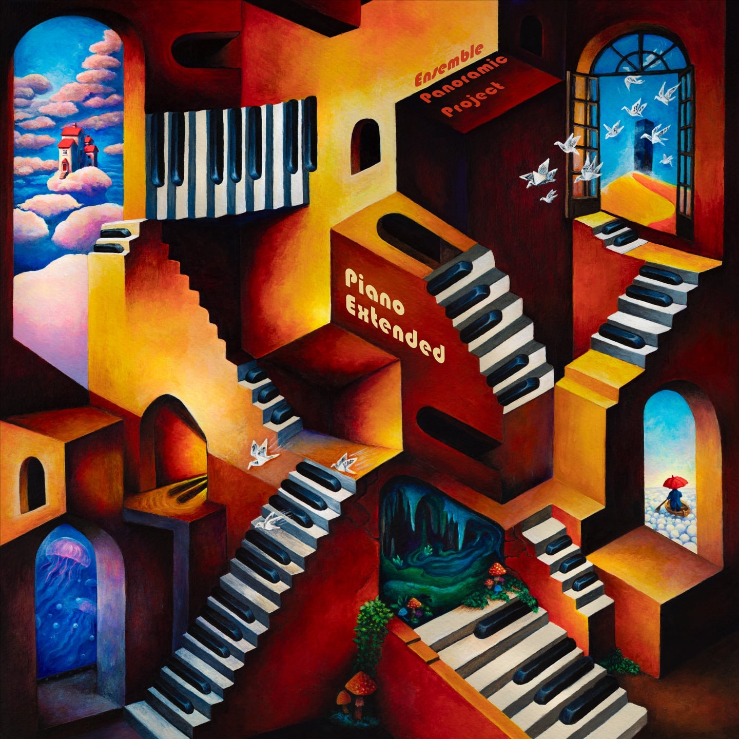 Pochette de : PIANO EXTENDED - PANORAMIC PROJECT (VINYLE 33T)