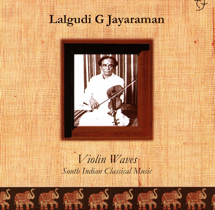 Pochette de : VIOLIN WAVES - LALGUDI G. JAYRAMAN (CD)