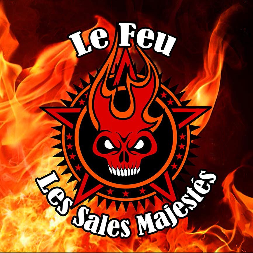 Pochette de : LE FEU - LES SALES MAJESTES (CD)