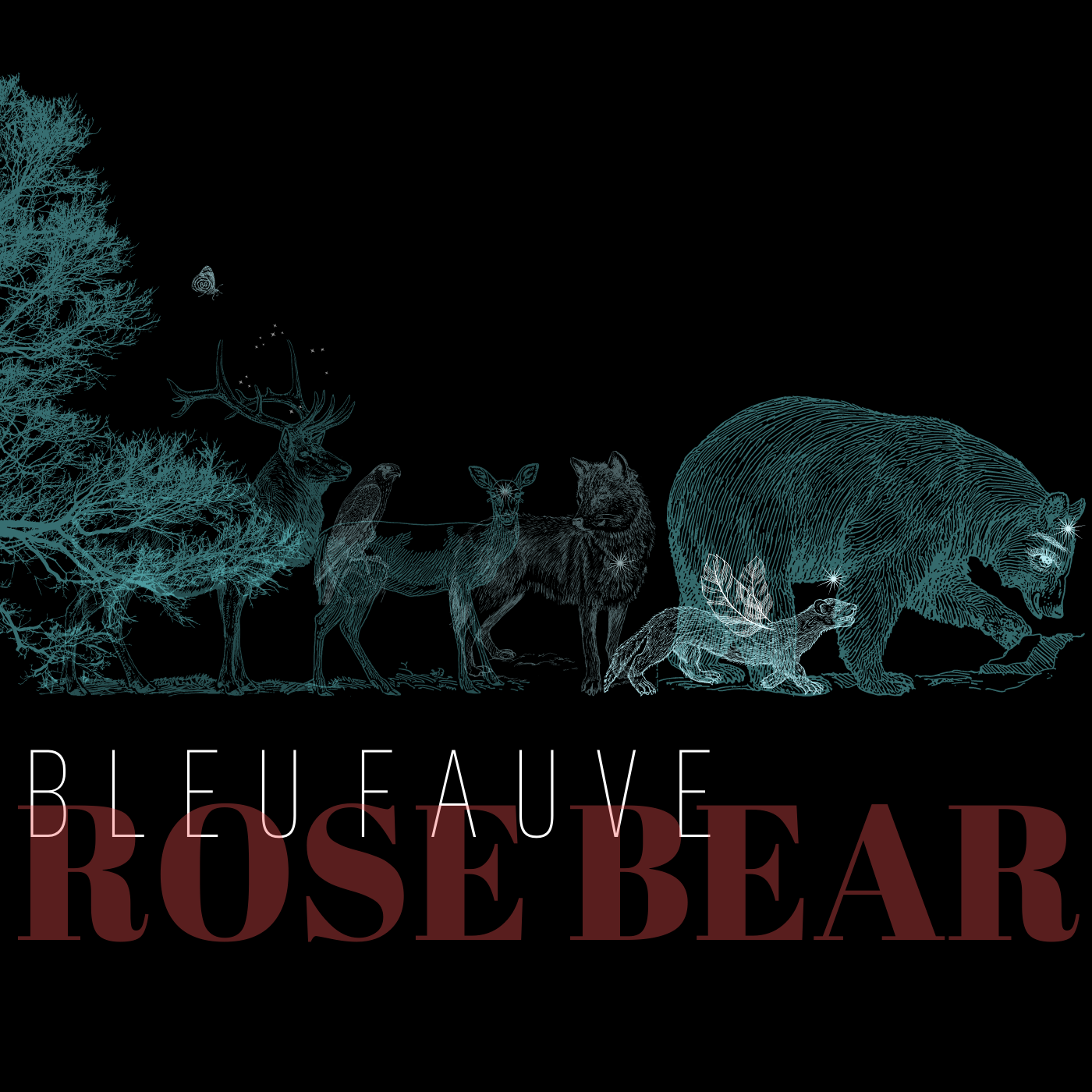 Pochette de : ROSE BEAR - BLEU FAUVE (CD)