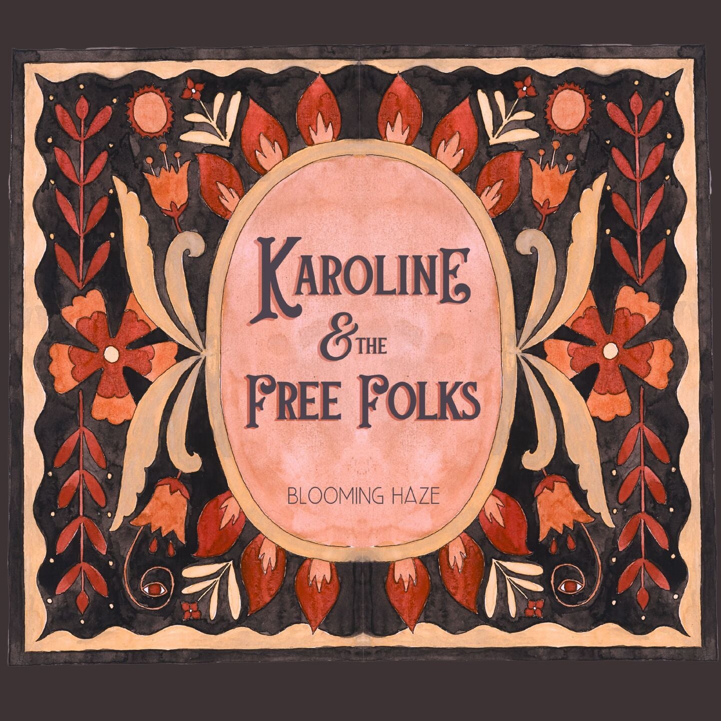 Pochette de : BLOOMING HAZE - KAROLINE & THE FREE FOLKS (CD)