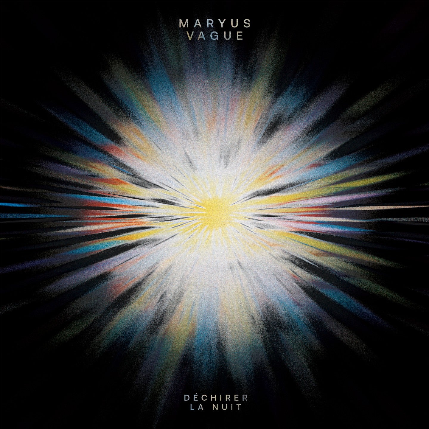 Pochette de : DÉCHIRER LA NUIT - MARYUS VAGUE (VINYLE 33T)