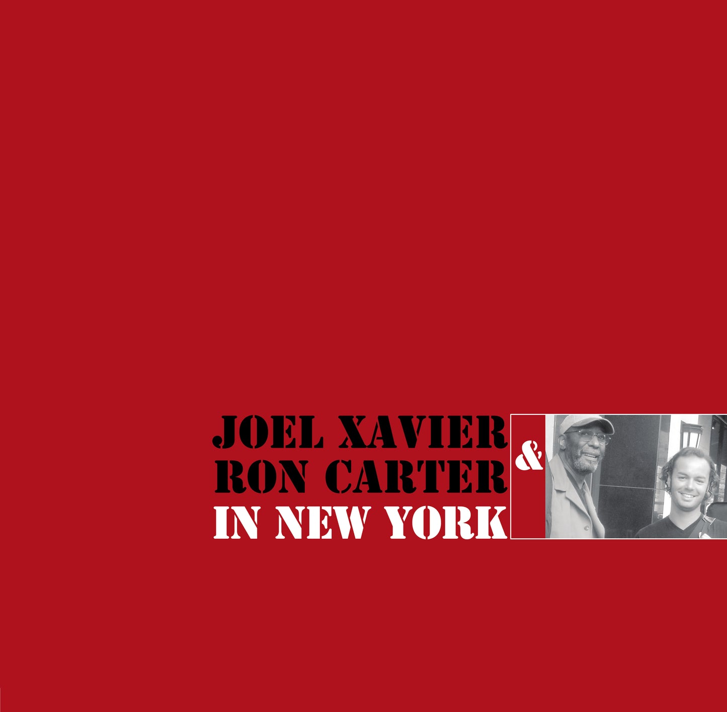 Pochette de : IN NEW YORK (180 GRAMM VINYL) - XAVIER, JOEL & CARTER, RON (33T)