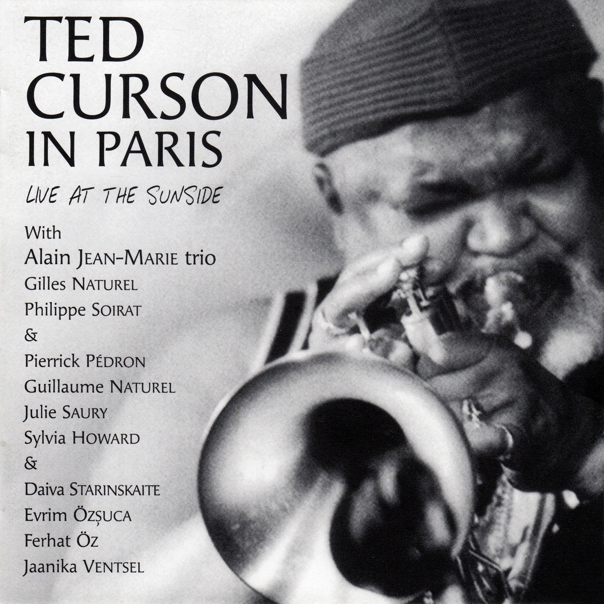 Pochette de : IN PARIS / LIVE AT THE SUNSIDE - TED CURSON (CD)