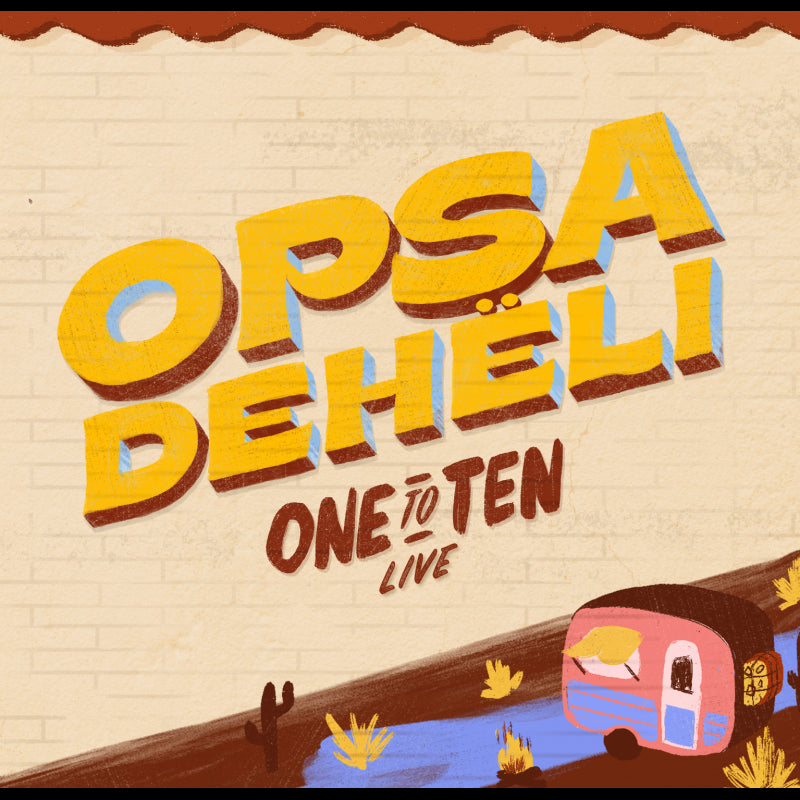 Pochette de : ONE TO TEN LIVE - OPSA DEHELI (CD)