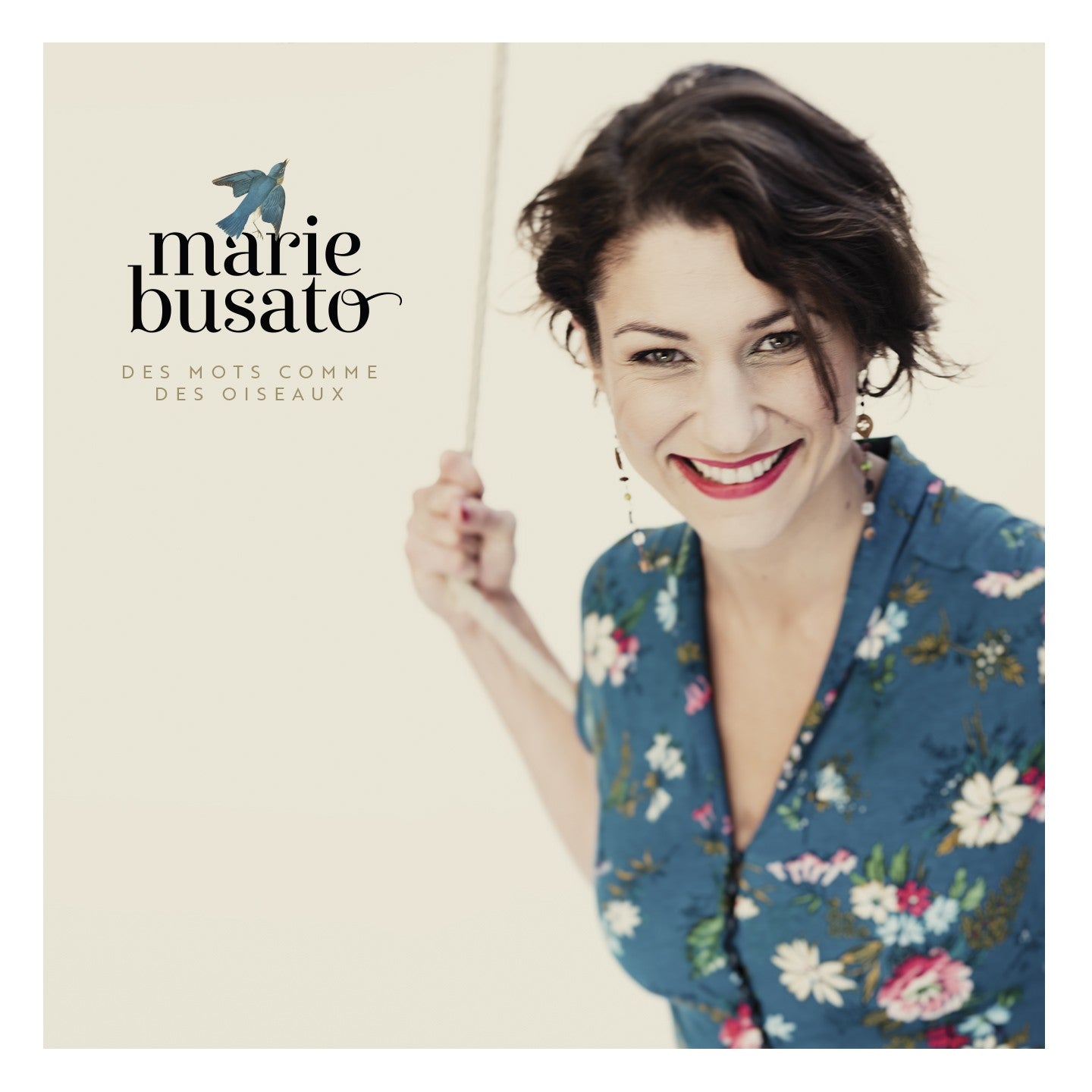 Pochette de : DES MOTS COMME DES OISEAUX - MARIE BUSATO (CD)