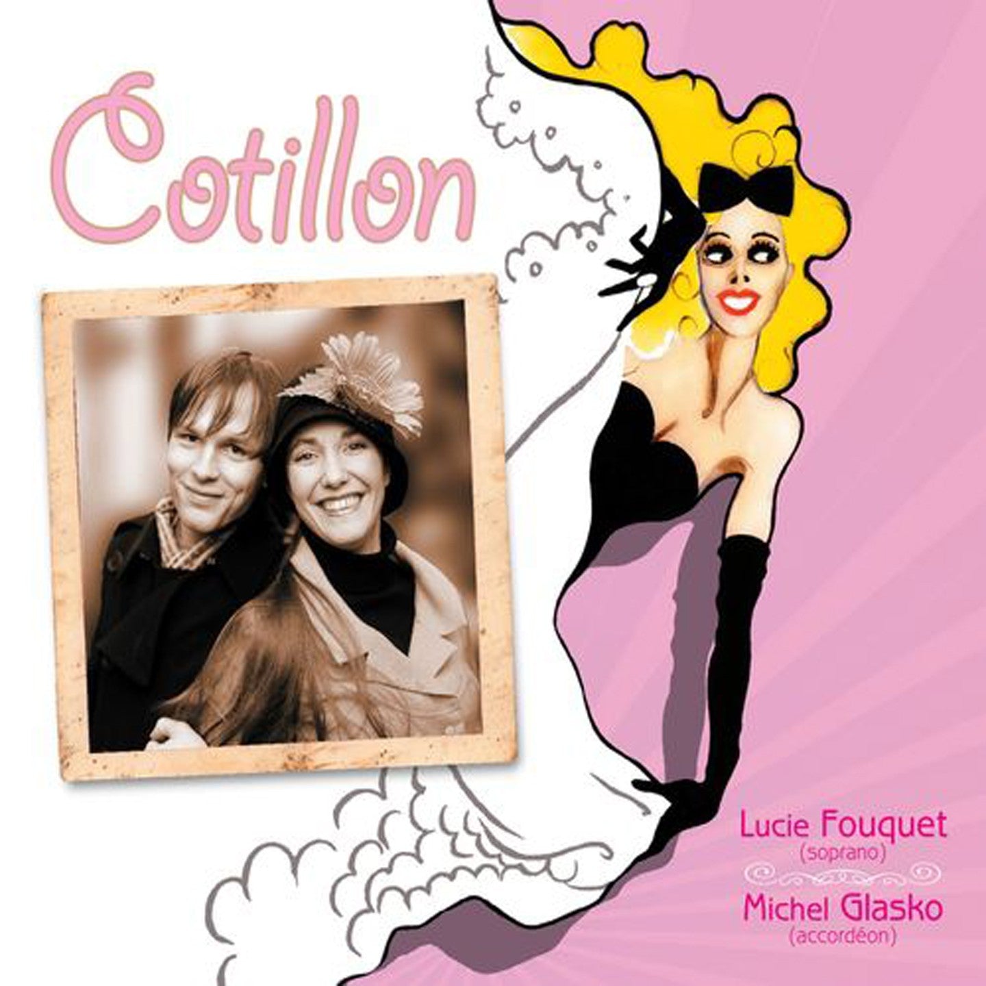 Pochette de : COTILLON - LUCIE FOUQUET / MICHEL GLASKO (CD)