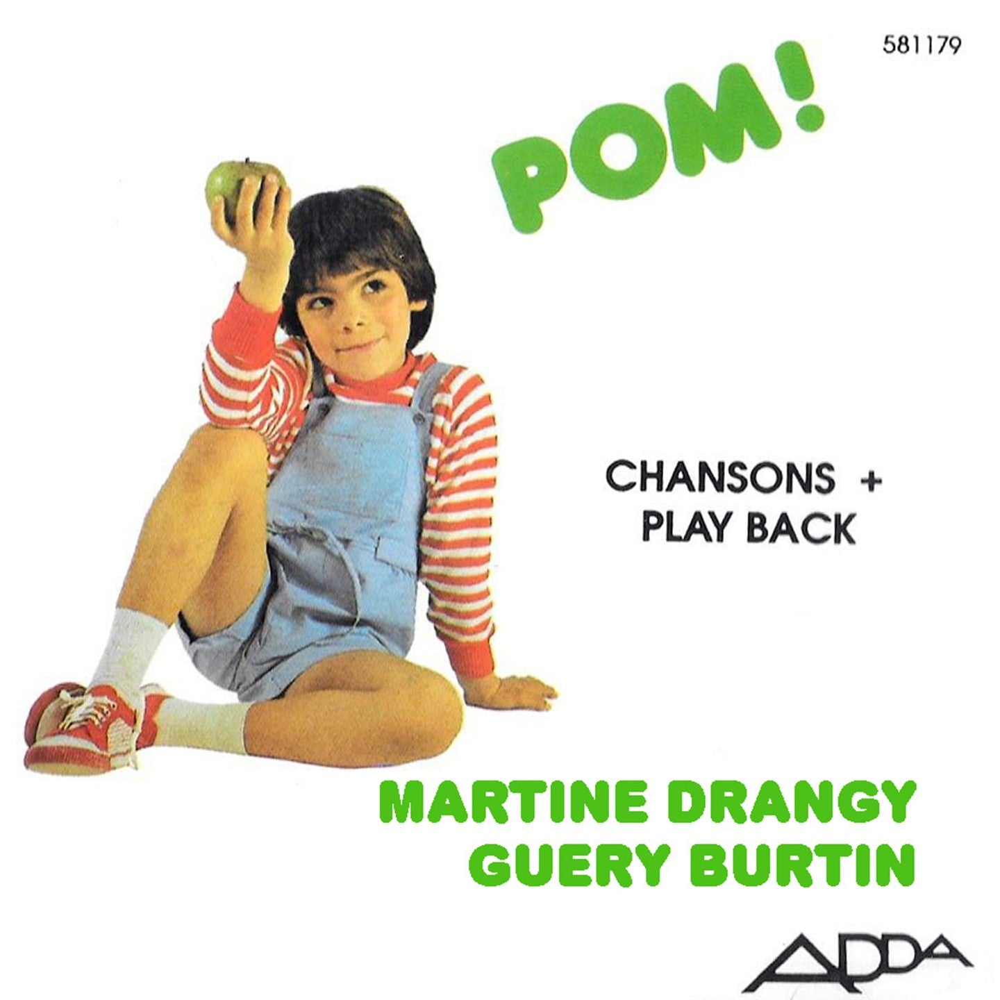 Pochette de : POM! - MARTINE DRANGY / GUERY BURTIN (CD)