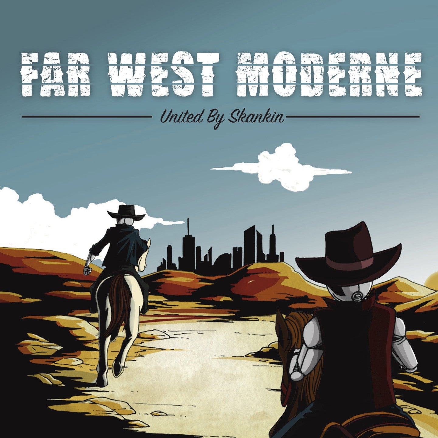 Pochette de : FAR WEST MODERN - UNITED BY SKANKIN (CD)