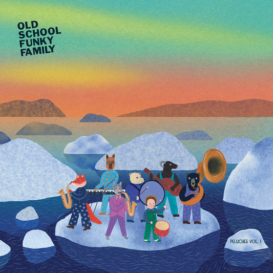 Pochette de : PELUCHES VOL I - OLD SCHOOL FUNKY FAMILY (VINYLE 33T)
