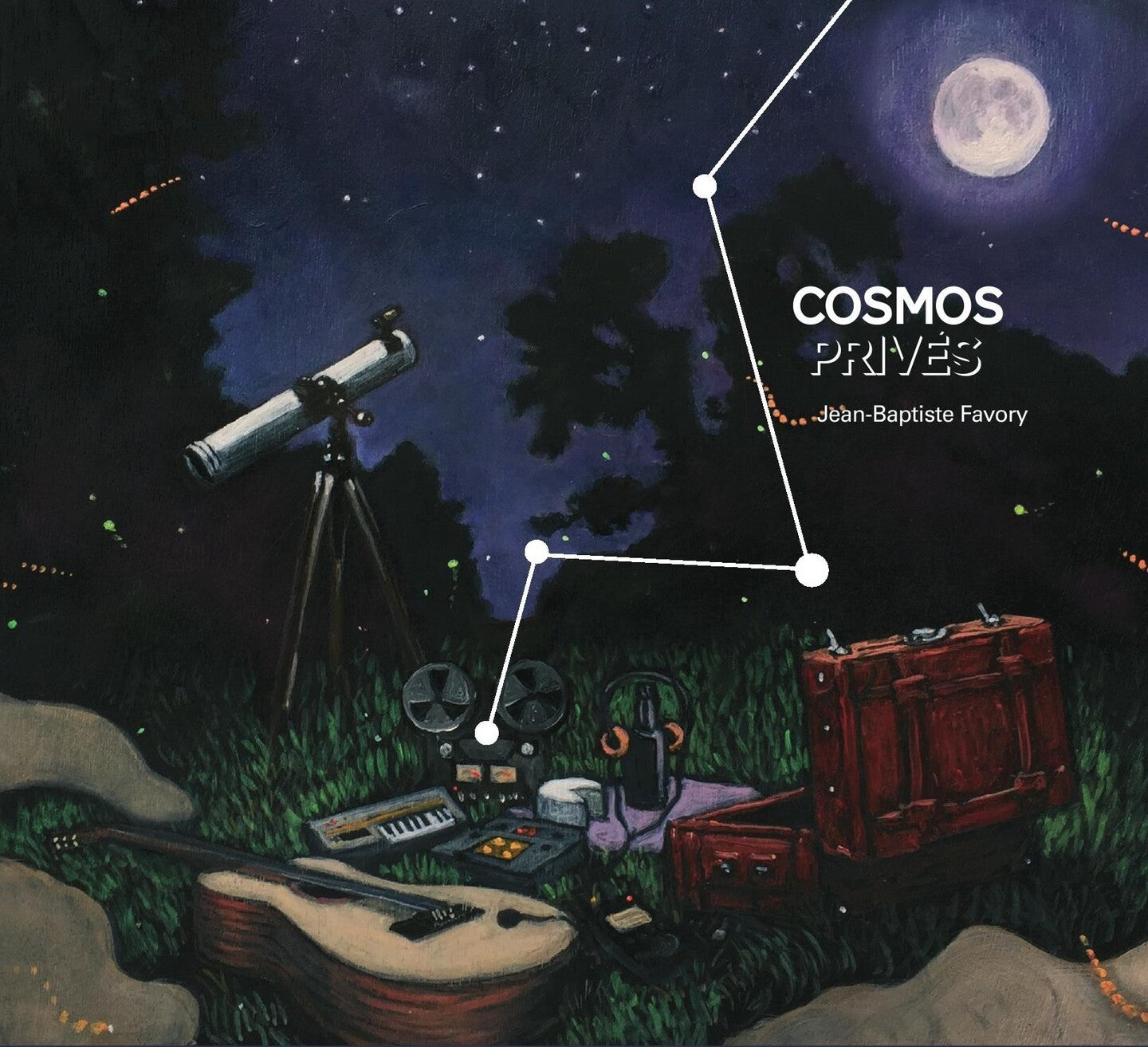 Pochette de : COSMOS PRIVÉS - JEAN-BAPTISTE FAVORY (CD)