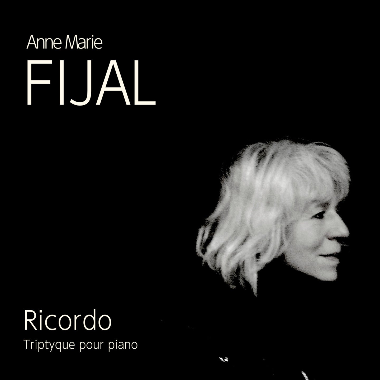 Pochette de : RICORDO-TRIPTYQUE POUR PIANO - ANNE MARIE FIJAL (CD)