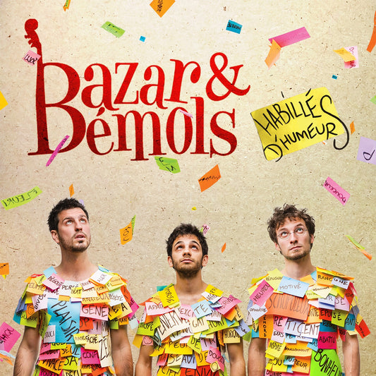 Pochette de : HABILLÉS D'HUMEURS - BAZAR ET BÉMOLS (CD)