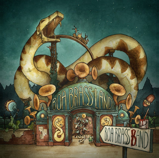 Pochette de : BOA BRASS LAND - BOA BRASS BAND (CD)