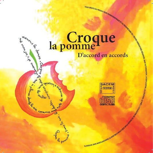 Pochette de : CROQUE LA POMME - D'ACCORD EN ACCORDS (CD)