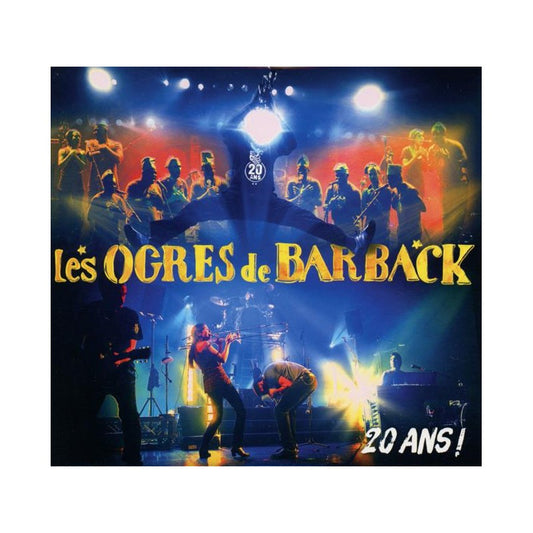 Pochette de : LIVE 20ANS - LES OGRES DE BARBACK (CD)