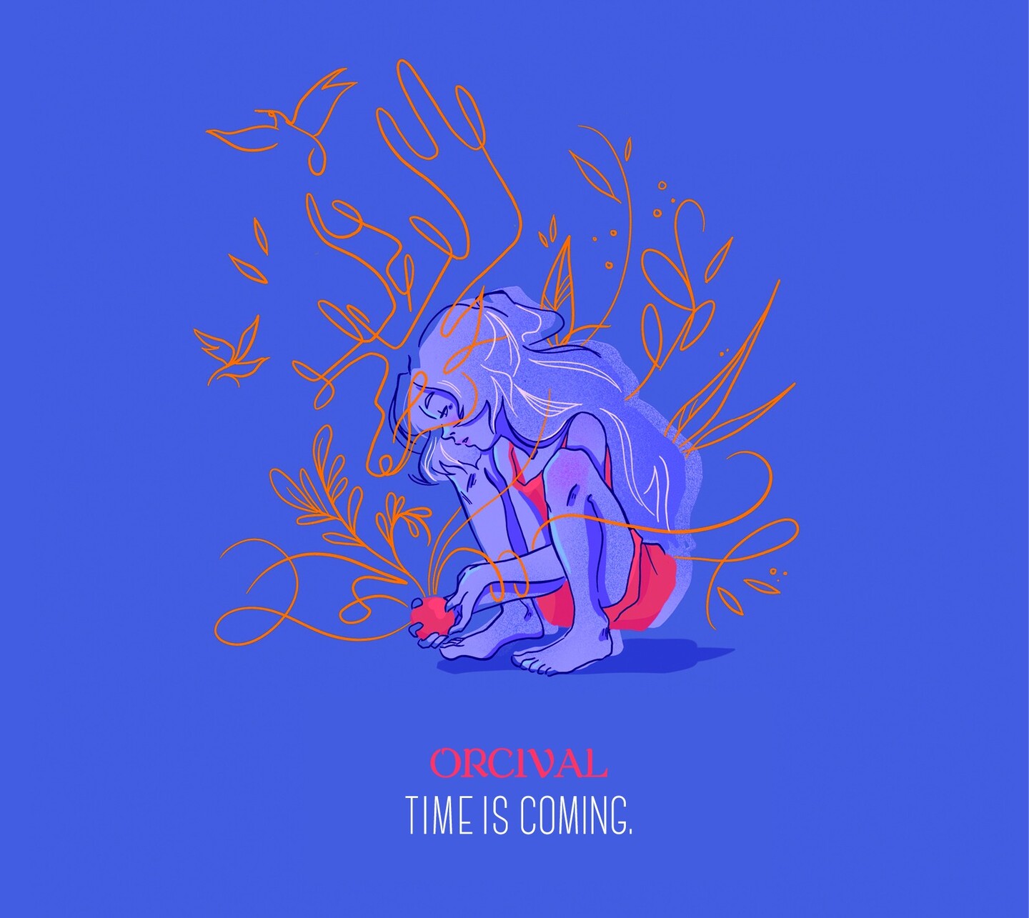 Pochette de : TIME IS COMING - ORCIVAL (CD)