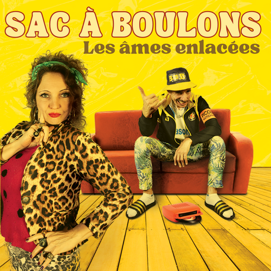 Pochette de : LES ÂMES ENLACÉES - LE SAC A BOULONS (CD)
