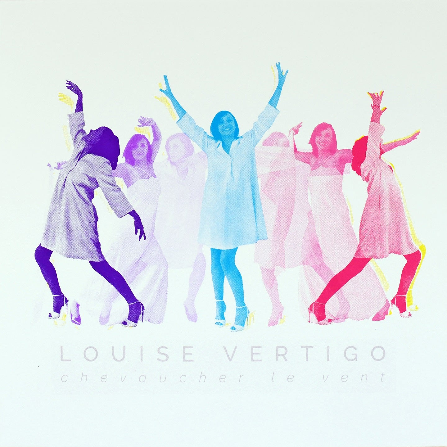 Pochette de : CHEVAUCHER LE VENT - LOUISE VERTIGO (VINYLE 33T)