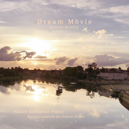 Pochette de : DREAM MOVIE PIANO MUSIC - NACER ZERFAOUI, GABRIEL BISMUT (CD)
