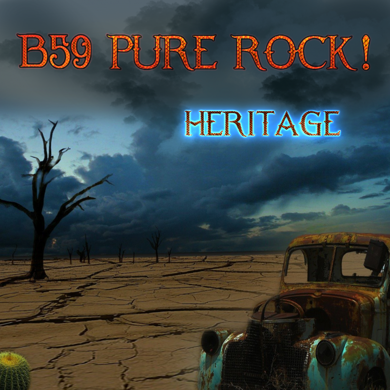 Pochette de : HERITAGE - B 59 PURE ROCK ! (CD)