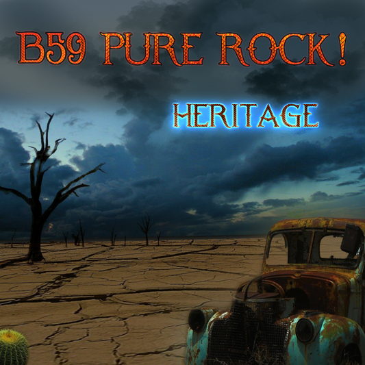 Pochette de : HERITAGE - B 59 PURE ROCK ! (CD)