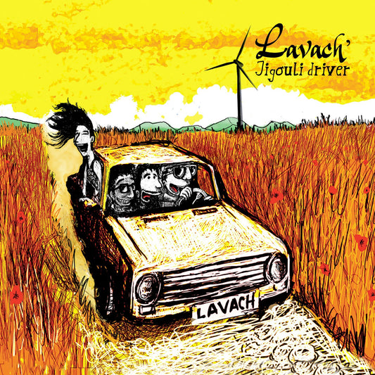 Pochette de : JIGOULI DRIVER - LAVACH' (CD)