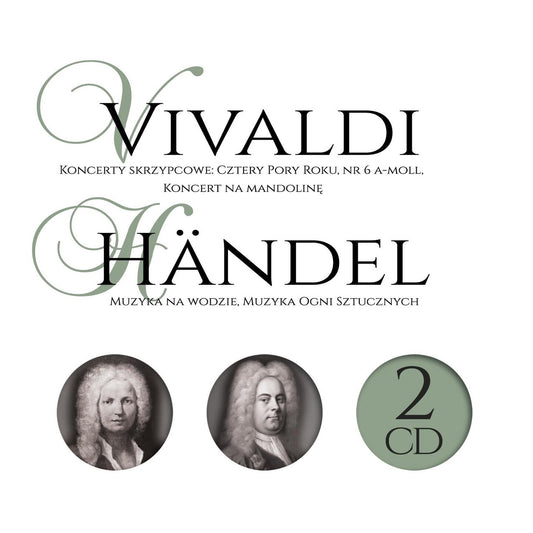 Pochette de : GRANDS COMPOSITEURS: CONCERTS DE VIOLON : LES QUATRE SAISONS, NO 6 A MINEUR, CONCERTO DE MANDOLINE - VIVALDI / HÄNDEL (CD)
