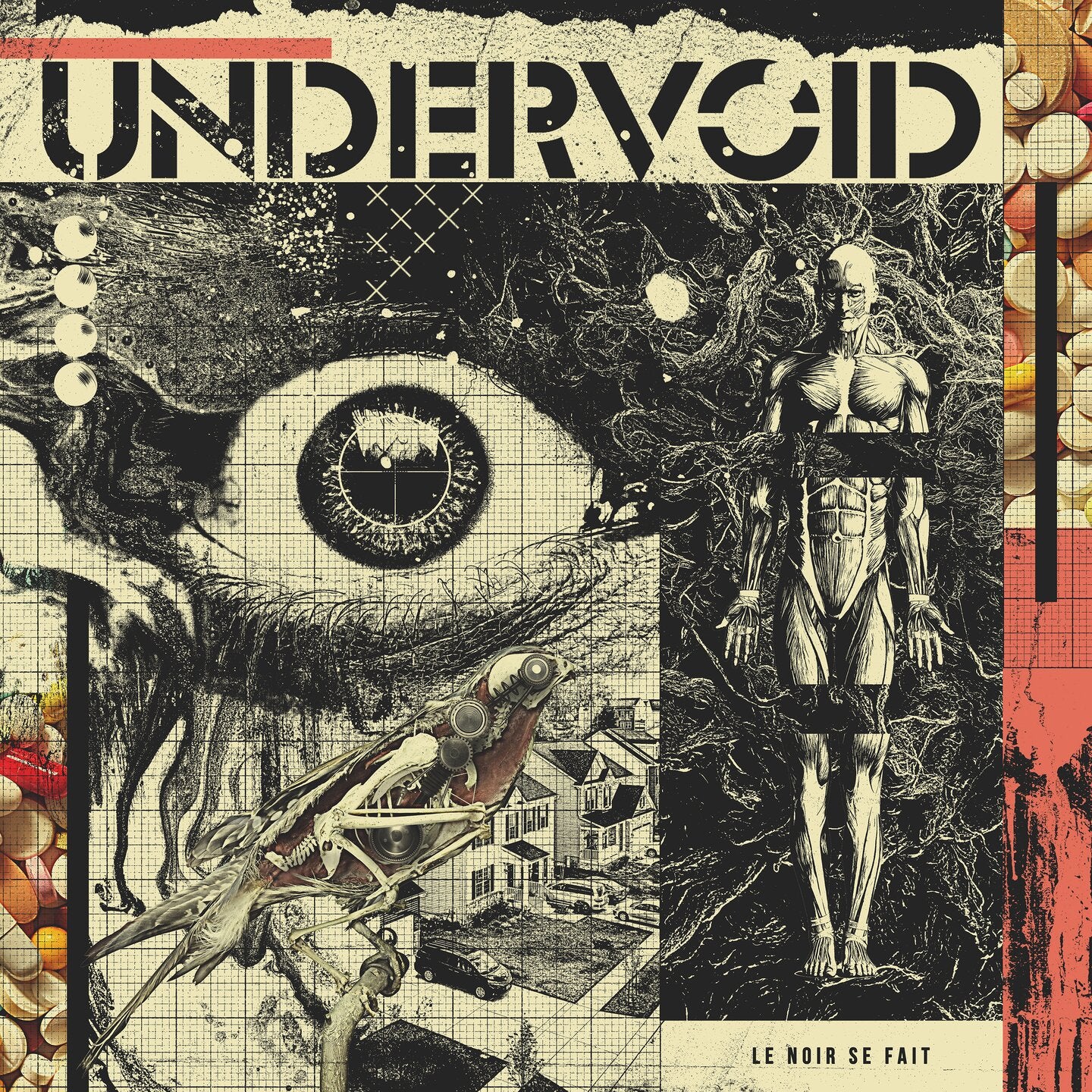 Pochette de : LE NOIR SE FAIT - UNDERVOID (CD)