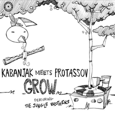 Pochette de : GROW - KABANJAK & PROTASSOV & THE JUNGLE BROTHERS (CD)