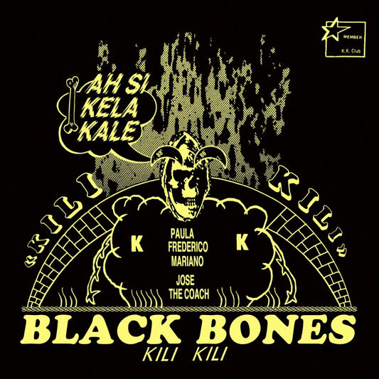Pochette de : KILI KILI - BLACK BONES (VINYLE 33T)