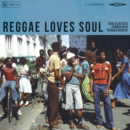 Pochette de : REGGAE LOVES SOUL - COMPILATION (VINYLE 33T)