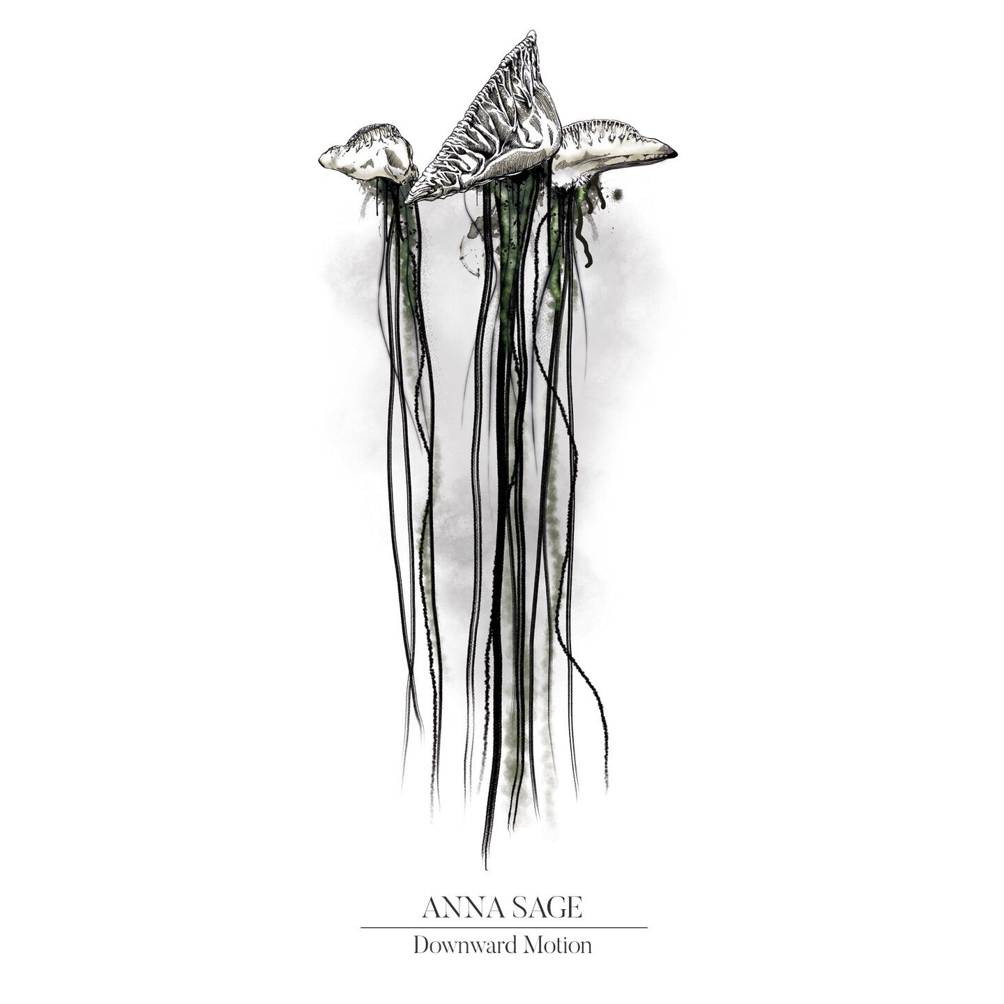 Pochette de : DOWNWARD MOTION - ANNA SAGE (VINYLE 33T)