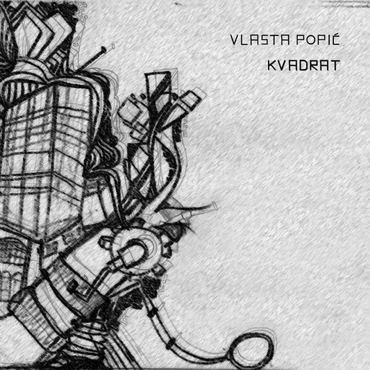 Pochette de : KVADRAT - VLASTA POPIĆ (VINYLE 33T)