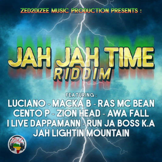 Pochette de : JAH JAH TIME RIDDIM - VARIOUS ARTISTS (VINYLE 33T)