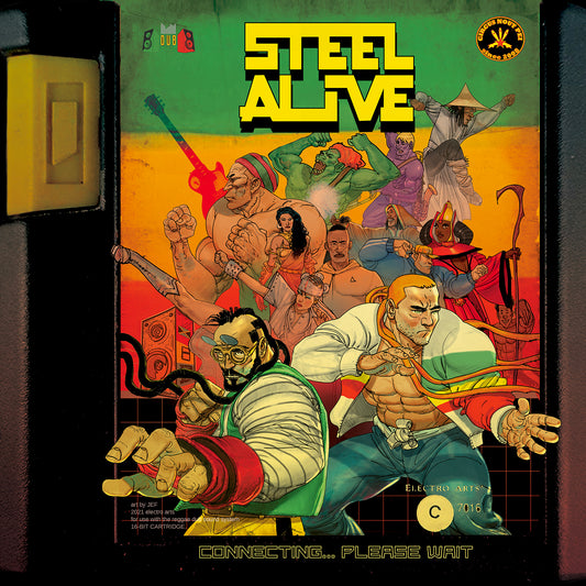 Pochette de : CONNECTING...PLEASE WAIT - STEEL ALIVE (VINYLE 33T)
