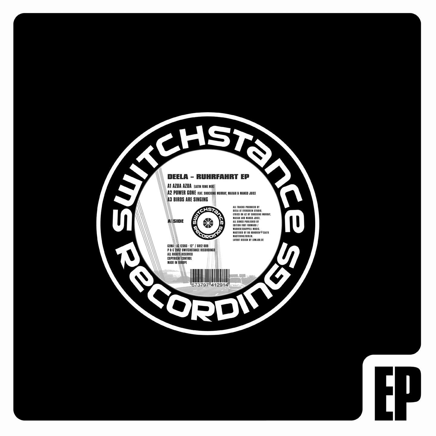 Pochette de : RUHRFAHRT - DEELA (VINYLE 33T)