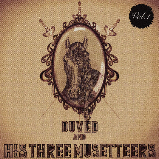 Pochette de : DUVED AND HIS THREE MUSETTEERS, VOLUME 1 - DUVED AND HIS THREE MUSETTEERS (CD)