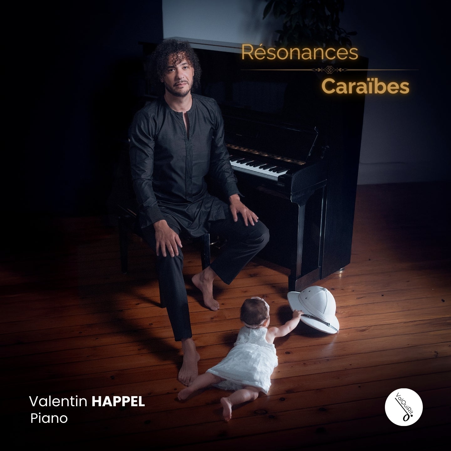 Pochette de : RÉSONANCES CARAÏBES - VALENTIN HAPPEL (CD)