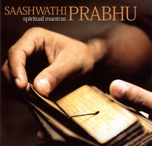 Pochette de :  SPIRITUAL MANTRAS  - SAASWATHI PRABHU (CD)
