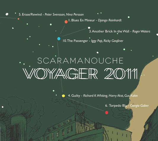 Pochette de :  VOYAGER 2011  - SCARAMANOUCHE (CD)