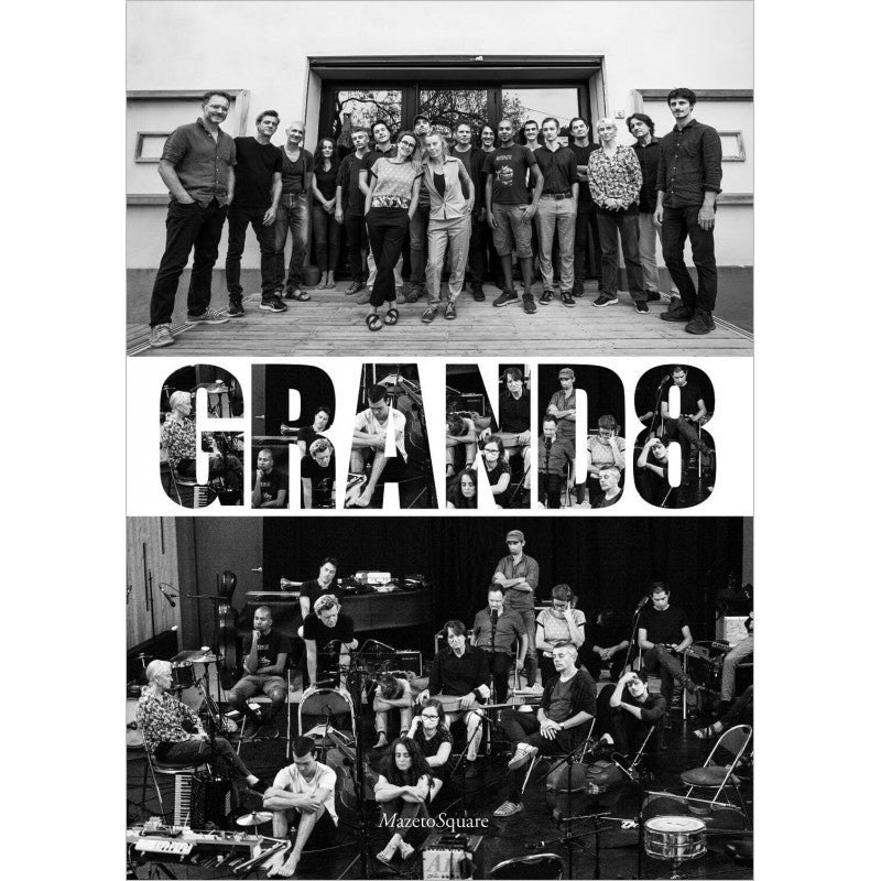 Pochette de : INFINI - GRAND8 , ALEXANDRE PIERREPONT , JOAO FERNANDES , CLARA LAFUENTE (LIVRE CD)