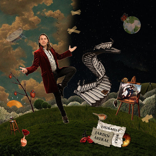 Pochette de : JARDIN ASTRAL - THIBAULT WOLF (CD)