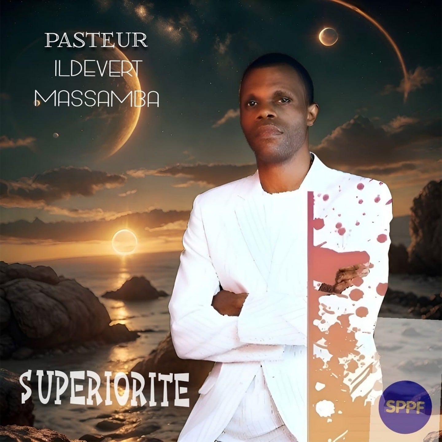 Pochette de : SUPERIORITE - PASTEUR ILDEVERT MASSAMBA (CD)
